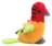 HAPPY YAPPERS interaktyvus pliušinis žaislas raudonai oranžinė papūgėlė, 9474 