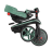 GLOBBER triratukas Explorer Trike 4in1,žalias, 732-104 