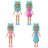 POLLY POCKET raktų pakabuko gaminimo rinkinys, JKR46 