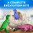 NATIONAL GEOGRAPHIC rinkinys Dinosaur Excavation, CRNGDINOPDQINT 