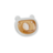 HEORSHE ortodontinio ir apvalaus čiulptuko rinkinys, White/Black 