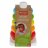 FISHER PRICE bokštelis Supk ir statyk eko pakuotėje, GRF09 GRF09