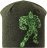 LASSIE Kepurė Liekki forest green 728765-8581 728765-8581-54