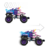 42220 LEGO® Technic Spyruoklinis Monster Jam™ Sparkle Smash™ 