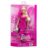 BARBIE DELUXE FASHIONISTAS mados lėlė rožine suknele, JJN73 