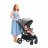 KINDERKRAFT sportinis vežimėlis GRANDE PLUS, black, KSGRAN00BLK0000 KSGRAN00BLK0000  