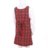 MAMAJUM sarafanas slim fit 10-000017, languotas, raudonas, 146/152 cm 