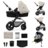 KINDERKRAFT universalus vežimėlis MOOV 2 4in1 AIR, moonlight grey, KSMOOV02GRY4000