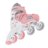 GLOBBER riedučiai Learning Skates 2 in 1, dydis 30-33, pasteliniai rožiniai, 783-210 