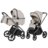 CARRELLO universalus vežimėlis 2in1 VECTOR F, Zephyr Beige, CRL-6700 
