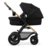 KINDERKRAFT universalus vežimėlis MOOV 2 4in1 AIR, pure black, KSMOOV02BLK4000 