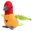 HAPPY YAPPERS interaktyvus pliušinis žaislas raudonai oranžinė papūgėlė, 9474 