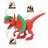 DINOS UNLEASHED besikandžiojantis dinozauras Dilophosaurus, 31126 31126