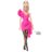 BARBIE DELUXE FASHIONISTAS mados lėlė rožine suknele, JJN73 