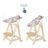 ROBA maitinimo kėdutė 2in1 BORN UP, Grey, 75063NAV230 