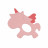 CANPOL BABIES silikoninis kramtukas naujagimiui UNICORN, 51/007 51/007
