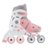 GLOBBER riedučiai Learning Skates 2 in 1, dydis 30-33, pasteliniai rožiniai, 783-210 