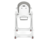 PEG PEREGO maitinimo kėdutė PRIMA PAPPA FOLLOW ME PLUS, ice, IH09000000BL73 
