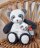 DOUDOU ET COMPAGNIE unicef minkšta panda su mažyliu 25cm, DC3987 DC3987