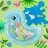 PLAYGRO sensorinis vandens kilimėlis Sensory Pond Pat and Play, 55cm x 38cm, 188566 