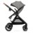 KINDERKRAFT universalus vežimėlis ESME 3in1, moonlight grey, KSESME00GRY3000 