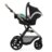 KINDERKRAFT universalus vežimėlis MOOV 2 AIR 3in1 EVA WHEELS, moonlight grey, KSMOOV02GRYEV00 
