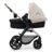 KINDERKRAFT universalus vežimėlis MOOV 2 AIR 3in1 EVA WHEELS, moonlight grey, KSMOOV02GRYEV00 