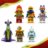 71868 LEGO® NINJAGO® Wyldfyre transformuojamas drakonas-robotas 