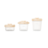 SARO maisto indelių rinkinys, Cream, 25642 