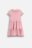 COCCODRILLO suknelė trumpomis rankovėmis, rožinė, WC6129201HGK-007-122, 122 cm 