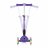 GLOBBER paspirtukas Junior Foldable Fantasy Lights, violetinis, 437-103 437-103