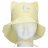 TUTU kepurė, geltona, 3-006560, 50/52 cm 3-006560 yellow