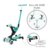 GLOBBER paspirtukas Go Up Deluxe Lights 360°, mėtinis-pistacinis, 699-306 