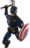 Blokees transformeris  Marvel Heros - Champion Class Captain America, 81115 