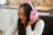 SQUISHMALLOWS pliušinės Bluetooth ausinės Lola, HMSQMBT-LOLA 