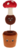 KEEL TOYS pliušinis gėlių vazonėlis Surprise Mushroom, 25 cm,  