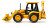 BRUDER ekskavatorius-krautuvas, JCB 4CX , 2428 2428