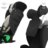 KINDERKRAFT automobilinė kėdutė JUNIOR FIX 2 PLUS, 100-150 cm., Black, KCJUFI20BLKPL0N 