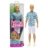 BARBIE Ken madistas su baltais šortais, HJT10 HJT10