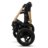 KINDERKRAFT universalus vežimėlis MOOV 2 4in1 AIR, pure black, KSMOOV02BLK4000 
