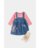 MOTHERCARE marškinėliai ilgomis rankovėmis, sarafanas ir pėdkelnės, FD158  
