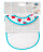 CANPOL BABIES nepralaidus medvilninis seilinukas So Cool, 15/114_pin 15/114_pin