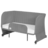LIONELO lopšiukas THOMI PLUS, Grey concrete, LO-THOMI PLUS 