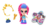 K-POP DIVA SQUAD mini lėlytė Mini Idols, 5cm, asort., 31167 