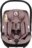 LIONELO automobilinė kėdutė su ISOFIX baze MOXIE I-SIZE, Pink mauve, 40-87 cm. 