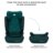 KINDERKRAFT automobilinė kėdutė I-SPARK 2 PLUS I-SIZE, 100-150 cm., Green, KCISPA02GREPL00 