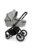 MUUVO Quick 4.0 universalus vežimėlis Steel Grey 2in1 SET MQ-W-STEEL-GREY-2W1-