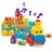 MEGA BLOKS FIRST BUILDERS rinkinys Grojantis traukinys, 50 det., FWK22 