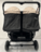 VALCO BABY vežimėlis dvyniams SNAP DUO, Taupe, SNAP4D08 