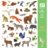 DJECO lipdukų rinkinys Fauna (160 det.), DJ09285 